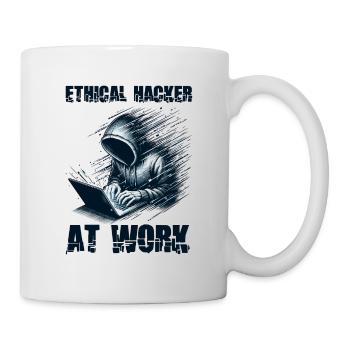 Ethical Hacking Analyst Ethical Cyber Security - Mug - white - Right