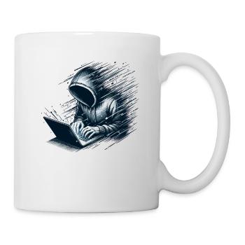 Ethical Hacking Analyst Ethical Cyber Security - Mug - white - Right