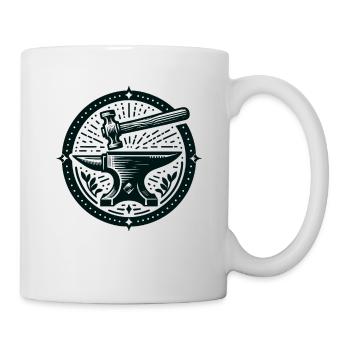 Blacksmith Metalworker Bladesmith Metal - Mug - white - Right