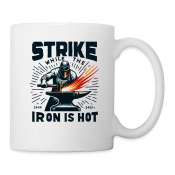 Blacksmith Metalworker Bladesmith Metal - Mug - white - Right