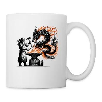 Blacksmith Metalworker Bladesmith Metal - Mug - white - Right