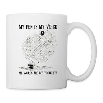 Poetry Slam Writer Poet Literature Slam Poetry Day - Mug - white - Right