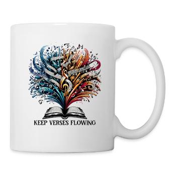 Poetry Slam Writer Poet Literature Slam Poetry Day - Mug - white - Right