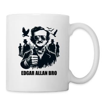 Edgar Allan Poe Fan, Classical Literature, - Mug - white - Right
