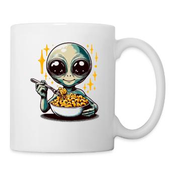 Alien Extraterrestrial Area 51 Ufo Space Geek - Tasse - Weiß - Rechts