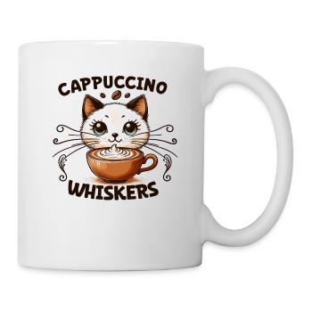 Coffee Break Cat Lover, Coffee Lover Süße Katze - Tasse - Weiß - Rechts