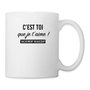 I love you. Valentine's Day Idea - Mug - white - Right