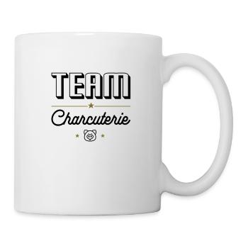 Team Charcuterie, für Charcuterie-Fans - Tasse - Weiß - Rechts