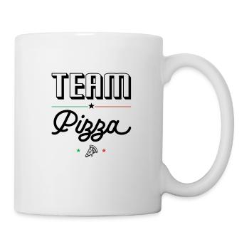 Team Pizza - Pour les gros mangeurs de Pizzas - Mug blanc - blanc - Droite