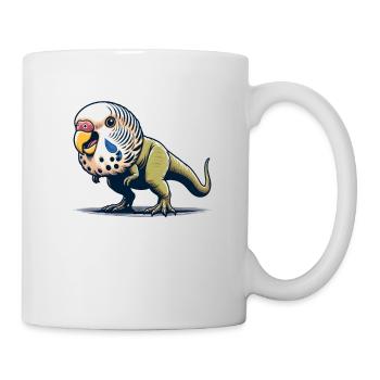 Budgie T-Rex - Mug - white - Right