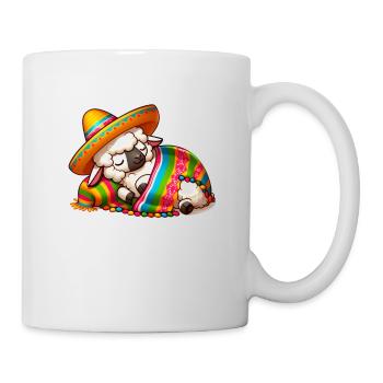 Moutons endormis du Cinco de Mayo - Mug blanc - blanc - Droite