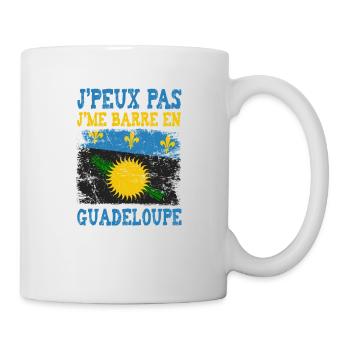 I can't get away with Guadeloupe - Mug - white - Right