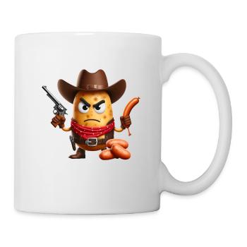Cowboy Potato with Sausage Gun - Mug - white - Right