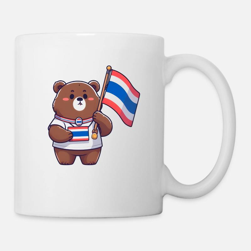 Thai Bär - Tasse - Weiß