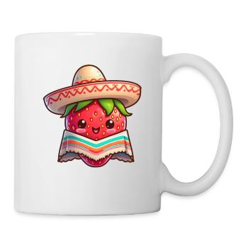 Fraise mexicaine - Mug blanc - blanc - Droite