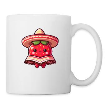 Fraise mexicaine - Mug blanc - blanc - Droite