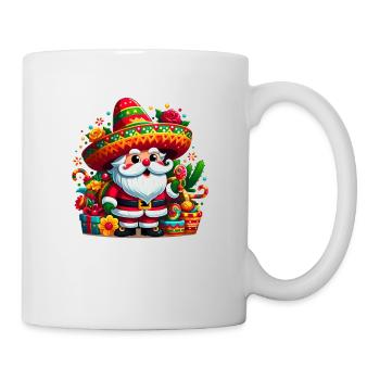 Père Noël du Cinco de Mayo - Mug blanc - blanc - Droite