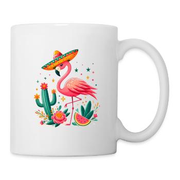 Cinco de Mayo Flamingo - Mug - white - Right