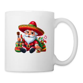Père Noël du Cinco de Mayo - Mug blanc - blanc - Droite