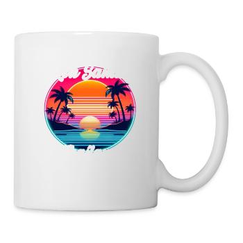 Coucher de soleil sur Koh Samui - Mug blanc - blanc - Droite