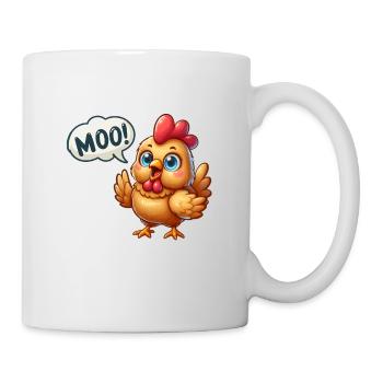 The chicken makes moo - Mug - white - Right