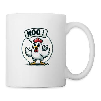 The chicken makes moo - Mug - white - Right