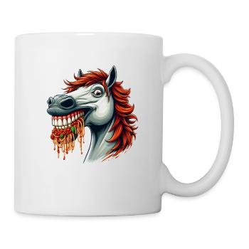 Pasta Lover Horse - Mug - white - Right