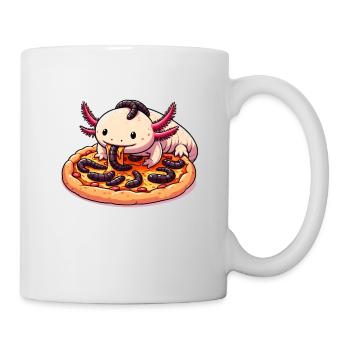 Pizza Party for Axolotl - Mug - white - Right