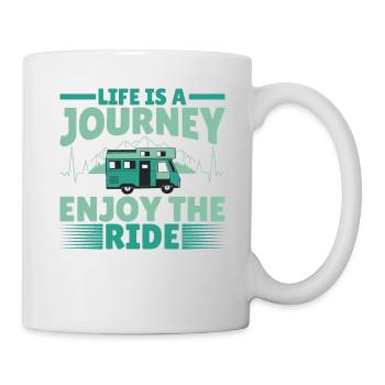 Van Life Camping Voyage Camping-car Camping-car - Mug blanc - blanc - Droite