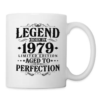 Légende 1979 Vintage Born Vintage Anniversaire - Mug blanc - blanc - Droite