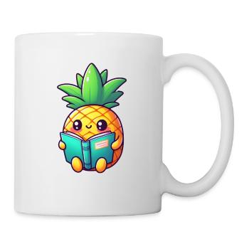 Reading pineapple - Mug - white - Right