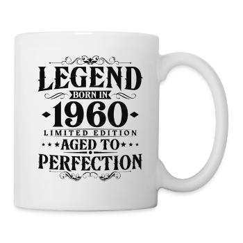 Légende des années 1960 Vintage Born Vintage Anniversaire - Mug blanc - blanc - Droite