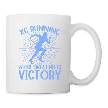 Cadeaux amusants pour coureur de course à pied XC Édition unique - Mug blanc - blanc - Droite