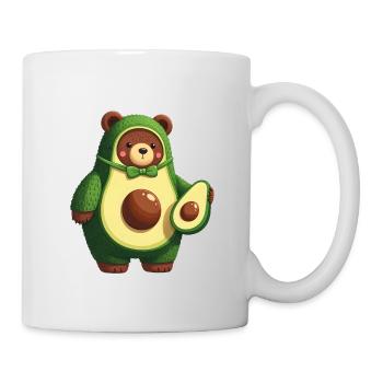 Avocado Bear - Fruity Animal Costumes - Mug - white - Right