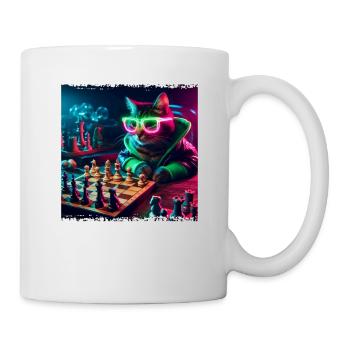 Chess Club Cat - Mug - white - Right