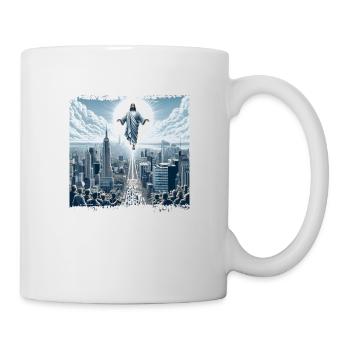 Jesus on New York - Mug - white - Right