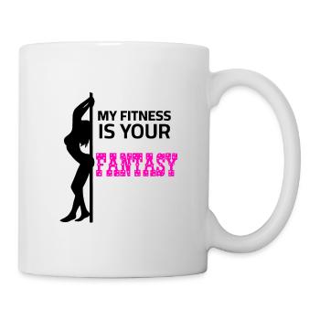 Pole dance fitness Sports Dancing Hobby Dance class - Mug - white - Right