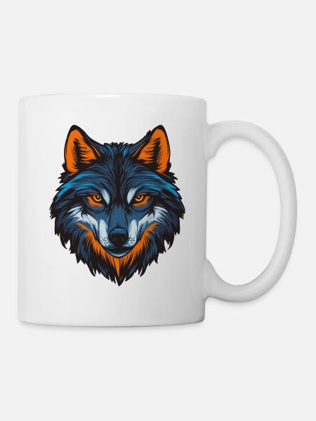 Wolf - Mug - white