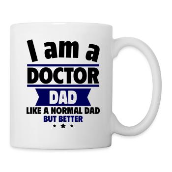 Papa Docteur : Cadeau pour la fête des pères - Mug blanc - blanc - Droite