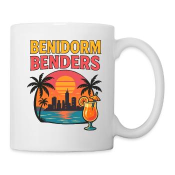 Benidorm Benders Retro Party Design - Mug - white - Right