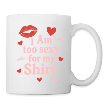 Playful confident emphasis - Mug - white - Right