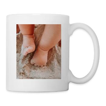Summer is here! Baby too! - Mug - white - Right