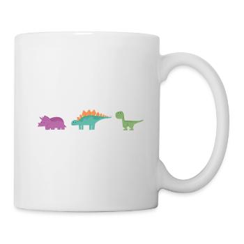 Dinos Dinosaur Kids Dinosaur Species - Mug - white - Right