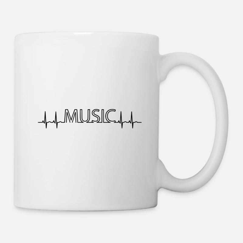 Musik - Tasse - Weiß
