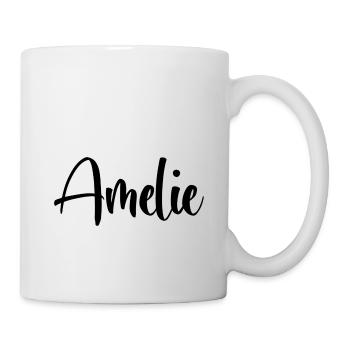 Name - Amelie - Tasse - Weiß - Rechts