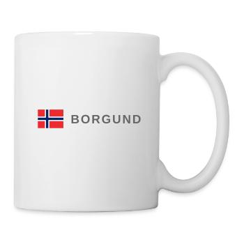 Borgund Norway - Mug - white - Right