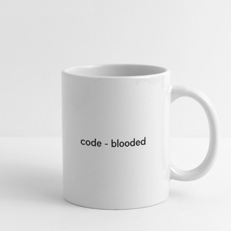 Code Blooded Programming Software Developer Admin Tasse