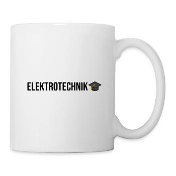 Elektrotechnik Ausbildung Prüfung Bestanden - Tasse - Weiß - Rechts