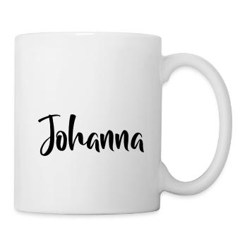 Vorname - Johanna - Tasse - Weiß - Rechts
