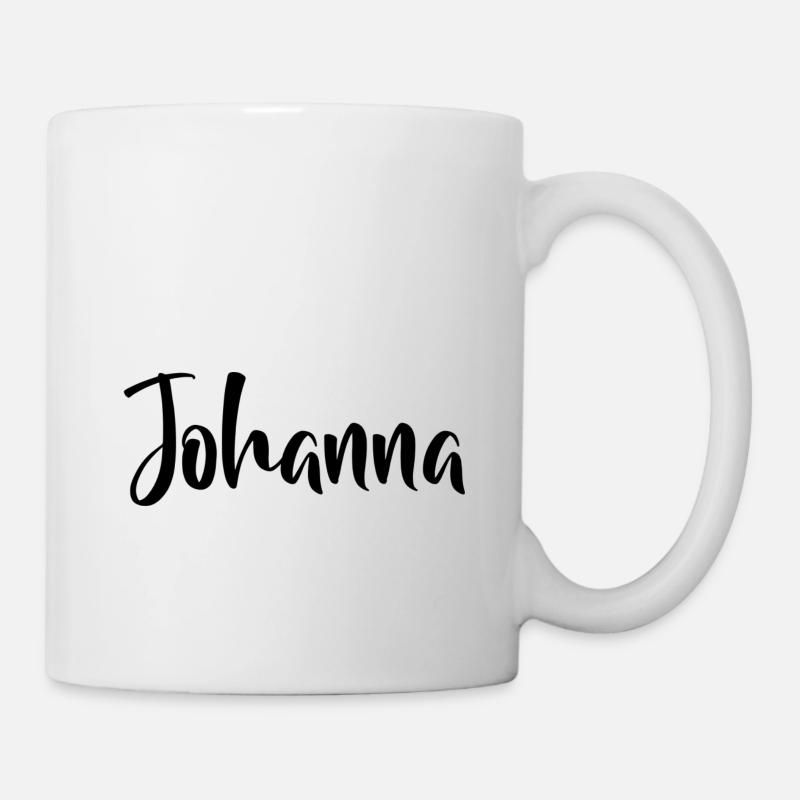 Vorname - Johanna - Tasse - Weiß